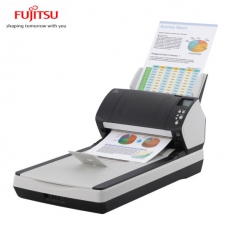富士通（Fujitsu） Fi-7280 A4幅面扫描仪高速双面自动进纸带平板扫描仪