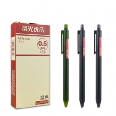 晨光中性笔优品AGP87907黑0.5