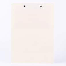 晨光耐折型实色书写板夹A4(粉白)ADM95369N1