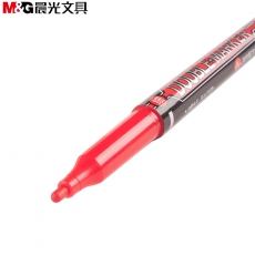 晨光双头记号笔MG2130红   12支装