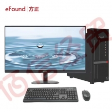 方正/eFound文祥台式机FZ-WXA7AP英特尔酷睿i710700/8G/128SSD+1T/23.8LED