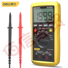 ■得力工具数显万用表-电流表-电压表-3-1/2位600V DL8480