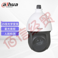 大华dahua 监控摄像头 25倍变焦云台球机800万极清红外 4吋室外网络球机DH-SD4825-D-i