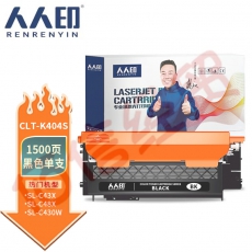 人人印 CLT-K404S黑色硒鼓适用三星SL-C430W/C430/C432W2/C433W/480FW/C480/C480FN/C482W打印机粉盒