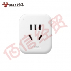 公牛（BULL）WiFi智能插座转换器手机远程控制定时电器开关断网记忆功能插排插座接线板插线板 公牛WiFi智能插座GN-Y201G(电量统计版)