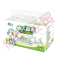 心相印 不鸭懒人抹布厨房一次性抹布厨房用纸抽取式40抽*3包共120抽