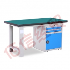 京中柜 工作台重型钳工台 工厂车间操作台维修工具台 二门一抽单桌