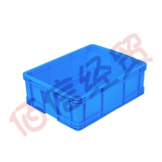 京中柜 加厚塑料周转箱 零件盒元件盒 收纳箱物料盒收纳盒 蓝色560*420*190