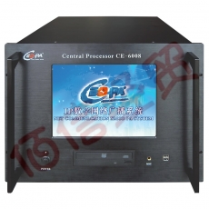 西派电子CEO-PA，广播会议音视频产品，CE-6008 网络广播分控服务器