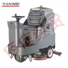 GAOMEI高美 GM110BT85驾驶式洗地机工业工厂车间商用拖地机扫地机车库超市停车场擦地机