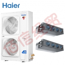 海尔（Haier）一拖二10匹商用中央空调风管机+风管机RFC260DXSAYA+RFUMD130MXA企业专享