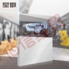 聚徽 55英寸OLED透明屏自动升降式柔性显示屏幕智能透明透光自发光展厅展馆超薄广告屏触控电动升降款
