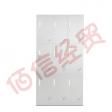 京中柜  九门员工储物柜304不锈钢HY-BXGGY09-304 1800*900*400mm（不含上楼和安装）