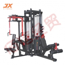 军霞JX-3049四人站综合训练器商用多功能健身房健身器材