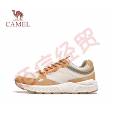 骆驼（CAMEL）男鞋2023春季厚底增高透气网面休闲男士运动休闲跑步鞋