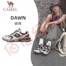 骆驼（CAMEL）【破晓】运动鞋男2023春夏网面透气户外休闲鞋慢跑步鞋男