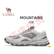 骆驼（CAMEL）运动鞋男子2023春夏[山系]复古户外休闲徒步鞋女 X23S097017-1，纳多灰，女 38