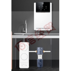 海尔（Haier） 【新品】净水器家用净水机 RO反渗透纯水机600G大通量无桶双出水台下直饮机 净水器+2207管线机+hp35前置过滤器