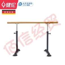 健伦（JEEANLEAN）舞蹈把杆家用压腿型成人儿童便携移动吸盘式把杆黑色2米JL-B20SD