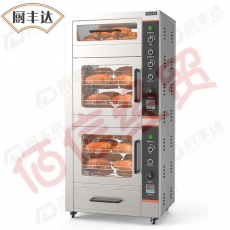 厨丰达烤红薯机全自动烤地瓜机商用电热炉子玉米土豆烤箱-168型豪华款（其它型号咨询客服）