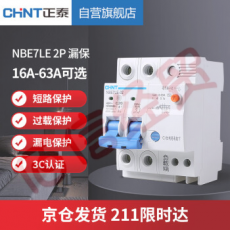 正泰（CHNT）空气开关漏电保护开关断路器空开小型家用NBE7LE2P10A