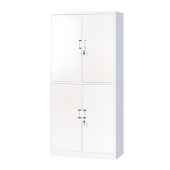 京中柜 钢制铁皮柜档案柜储物柜财务室票据凭证柜 通双节柜加厚