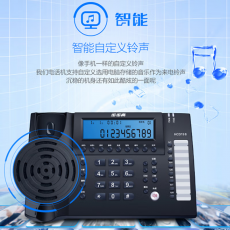 步步高（BBK）录音电话机 固定座机 办公家用 长时录音  密码保护 HCD198