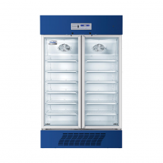 海尔（Haier）2-8℃药品冷藏箱阴凉柜实验室医院药店医药品柜试剂保鲜冷藏柜展示柜风冷无霜冰柜卫生院疫苗冰箱 HYC-650双门药品冷藏柜2-8℃