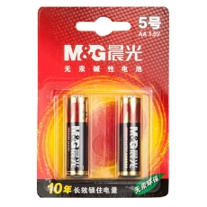 晨光5号碱性电池（2粒吸卡）ARC92554