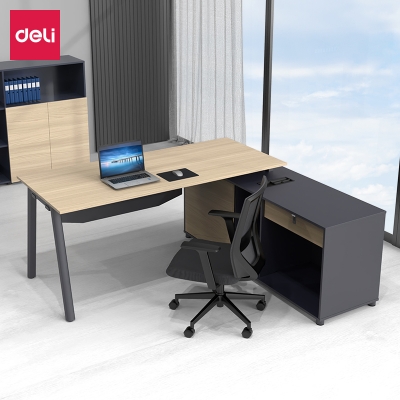 佳木斯佰信经贸有限公司 - 得力(deli)办公家具 办公桌会议桌多人组合