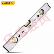 ■得力(deli) DL700400B强磁性水平尺铝合金水平测量尺水平仪400mm