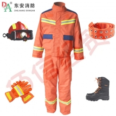 东安（DA）20款森林消防服5件套防火服套装扑火灭火防护服抢险救援服阻燃服战斗服衣服XXL码185 冬季款