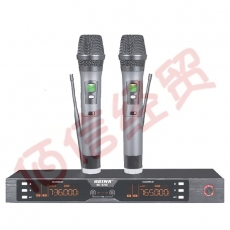 西派电子CEO-PA  广播会议音视频产品  CE-U100 1拖2无线话筒