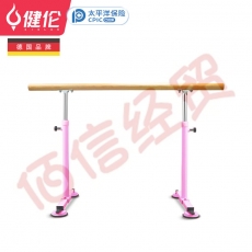 健伦（JEEANLEAN）舞蹈把杆家用压腿型成人儿童便携移动吸盘式把杆 粉色1米JL-P10SD